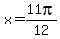 x=11pi%2F12