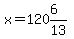 x=120%266%2F13