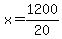 x=1200%2F20