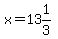 x=13%261%2F3