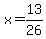 x=13%2F26