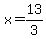 x=13%2F3