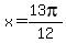 x=13pi%2F12