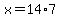 x=14%2A7