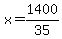 x=1400%2F35