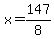 x=147%2F8