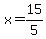 x=15%2F5