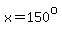 x=150%5Eo