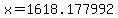 x=1618.177992