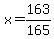 x=163%2F165