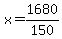 x=1680%2F150