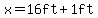 x=16ft%2B1ft