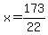x=173%2F22