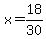 x=18%2F30