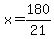x=180%2F21