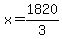 x=1820%2F3