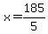 x=185%2F5