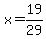 x=19%2F29