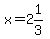 x=2%261%2F3