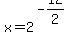 x=2%5E%28-12%2F2%29