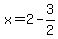 x=2-3%2F2