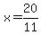 x=20%2F11