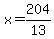 x=204%2F13