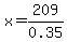 x=209.00%2F0.35