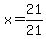 x=21%2F21