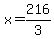 x=216%2F3