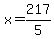 x=217%2F5