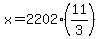 x=2202%2811%2F3%29