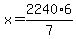 x=2240%2A6%2F7