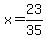 x=23%2F35