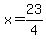 x=23%2F4
