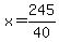 x=245%2F40
