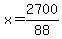 x=2700%2F88