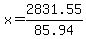 x=2831.55%2F85.94