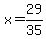 x=29%2F35
