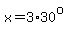 x=3%2A30%5Eo