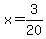 x=3%2F20