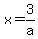 x=3%2Fa