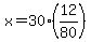 x=30%2812%2F80%29