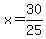 x=30%2F25