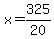 x=325%2F20