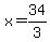 x=34%2F3