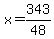x=343%2F48