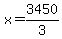 x=3450%2F3