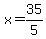 x=35%2F5