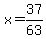 x=37%2F63